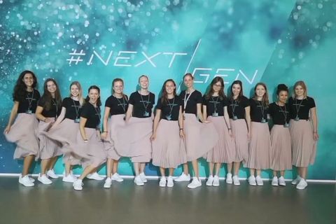 Hostesses at #NextGen