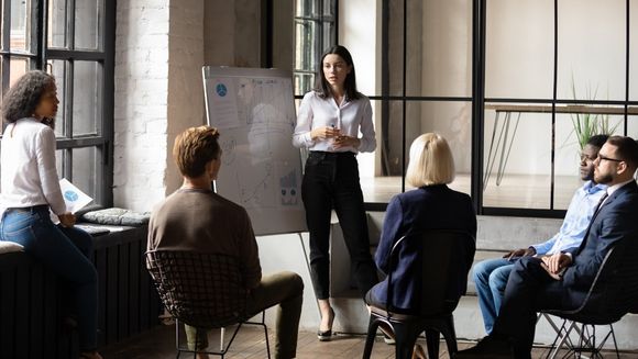 Meeting in einem holokratischen Unternehmen