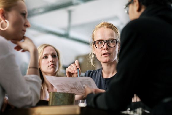 Unternehmenswerte sollten im Team festgelegt werden.