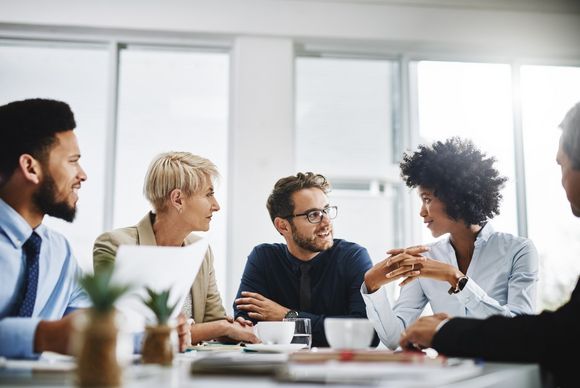 Meeting in einem holokratischen Unternehmen